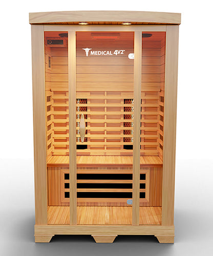 2 Person Home Full Spectrum Infrared Sauna | Medical 4™