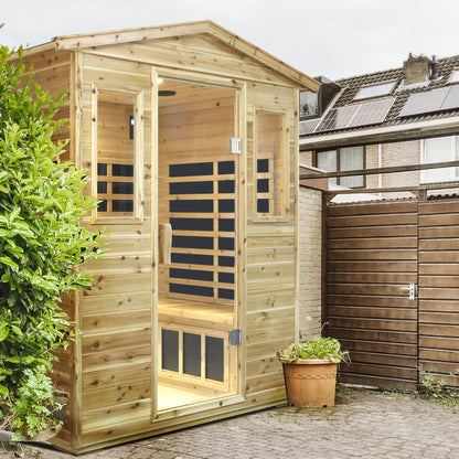 Outdoor Infrared Sauna Room for 4