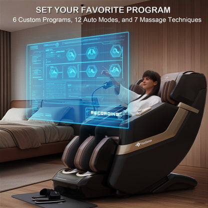KoziSense KZ-313 Massage Chair (Black)