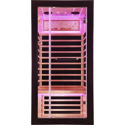 Infrared Sauna for 1 (Starry Sky Lighting)