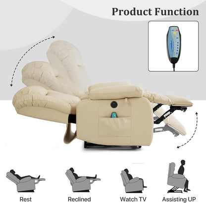 Dual Motor Large Power Lift Recliner Chair