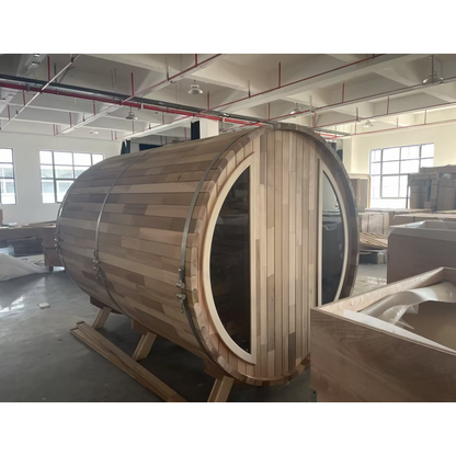 SAUNA EVOLUTION® Barrel Sauna Serenity Nature Air 9