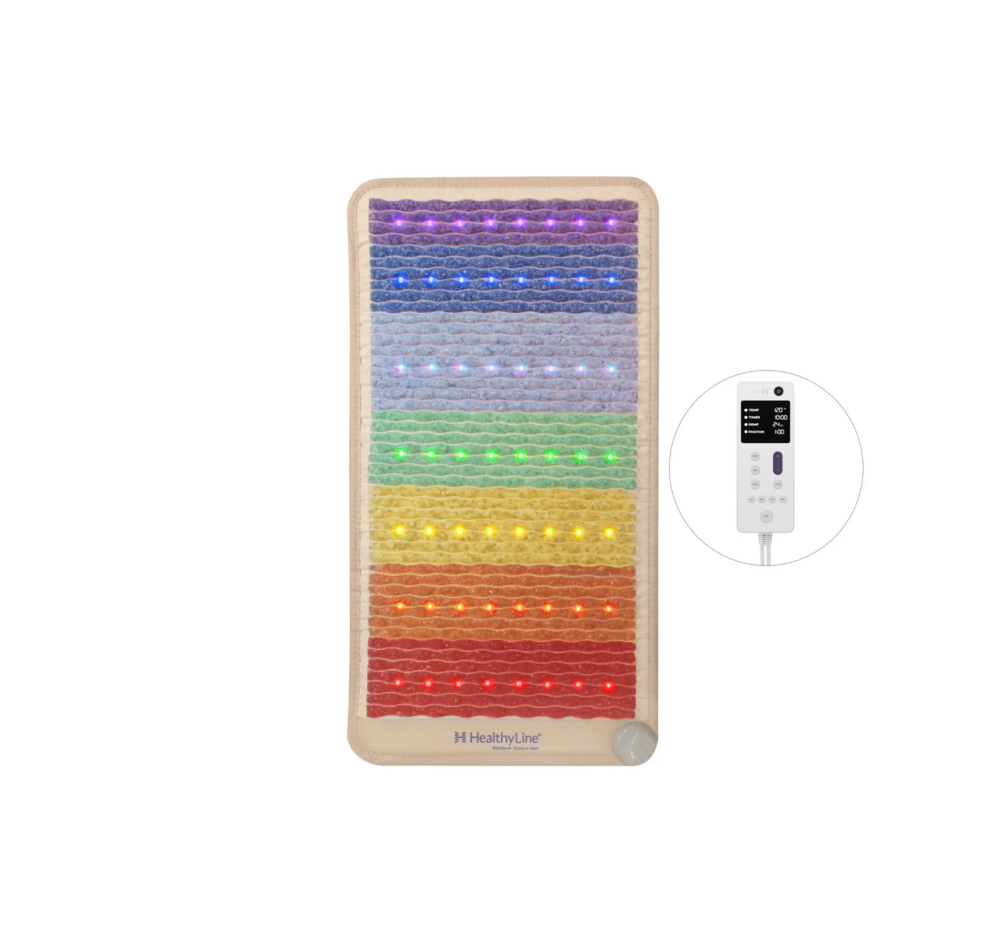 PEMF Infrared Mats - Rainbow Chakra Series