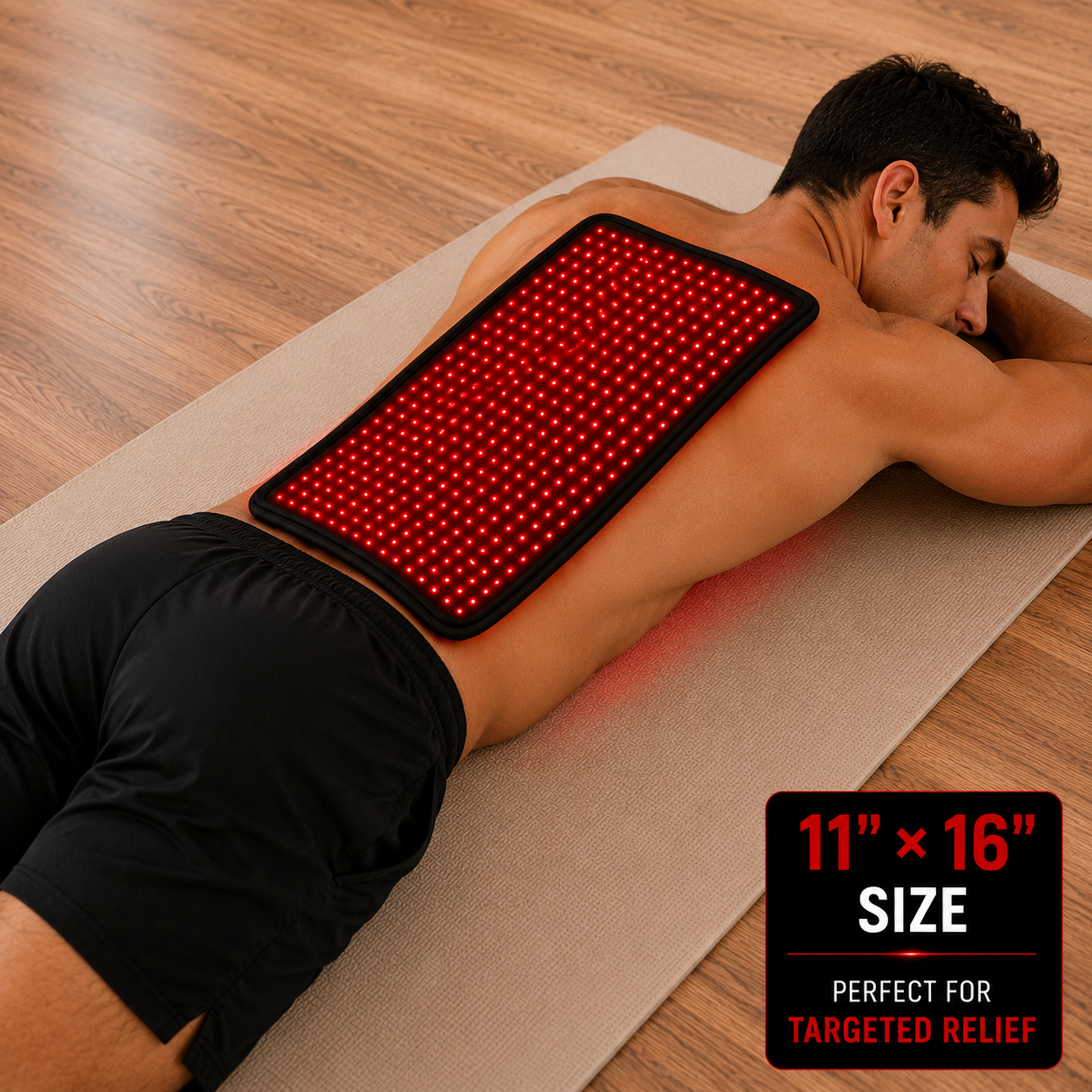 Medium Red Light Therapy Pad – 16" x 11" | 1,080 LEDs