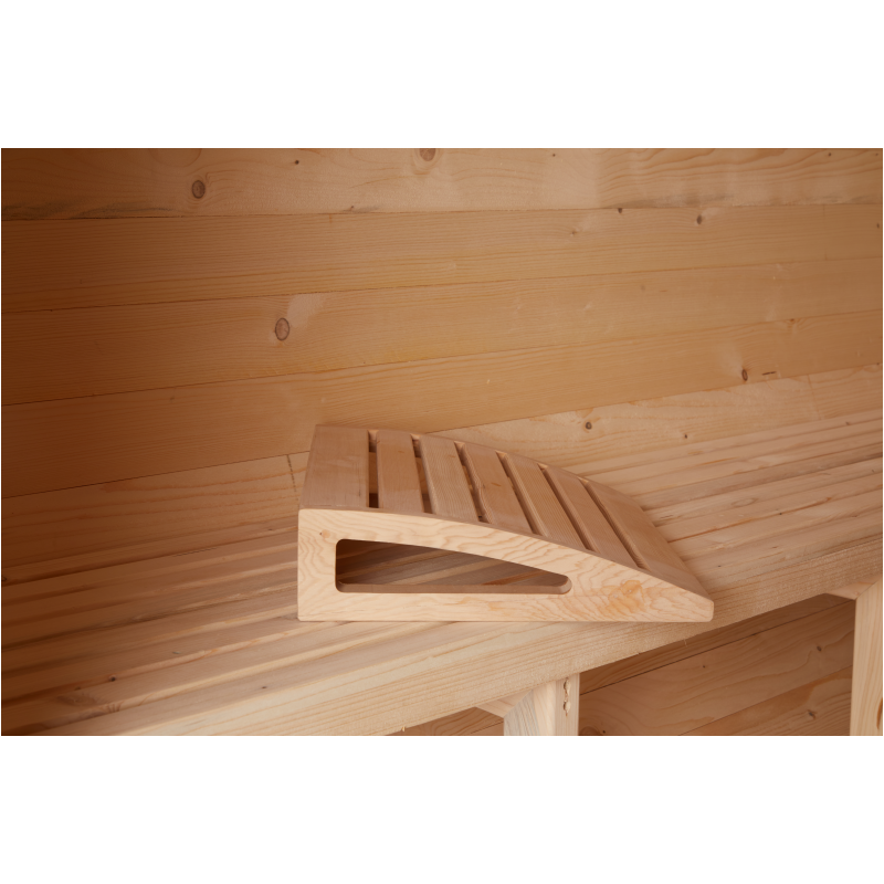 SAUNA EVOLUTION®  Cedar Modern Sauna Headrest