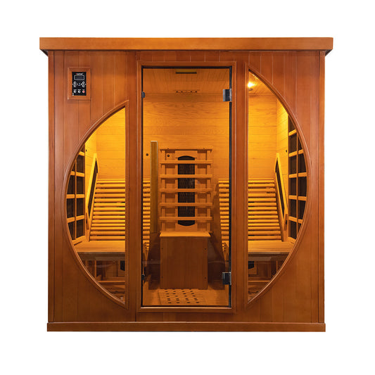 SAUNA EVOLUTION®  Indoor Sauna Room with Recliner（Best Seller）Far Infrared 01