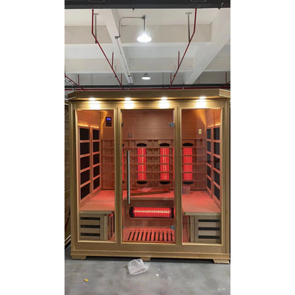 SAUNA EVOLUTION®  Indoor Wooden Dry Cabin Customized Sauna Room Far Infrared 04
