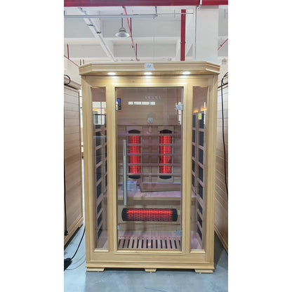 SAUNA EVOLUTION®  Indoor Wooden Dry Cabin Customized Sauna Room Far Infrared 04