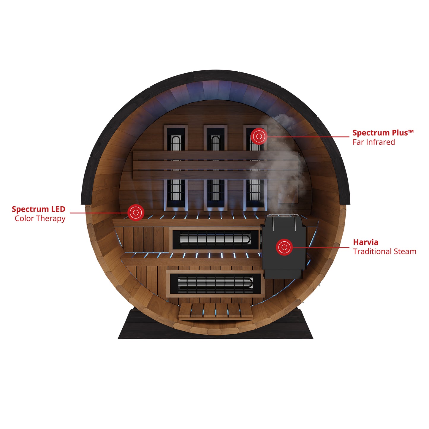 Finnmark Combination Barrel Sauna FD-6
