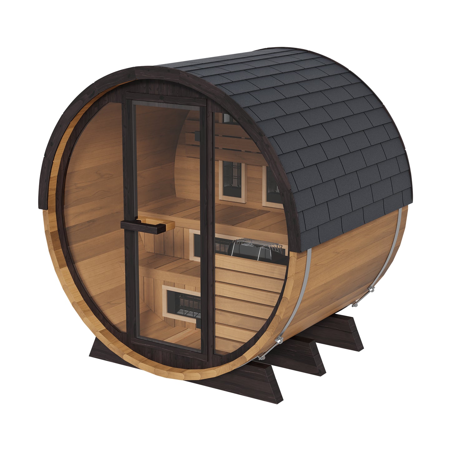 Finnmark Combination Barrel Sauna FD-6