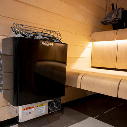 Harvia KIP60B (Black) Electric Sauna Heater