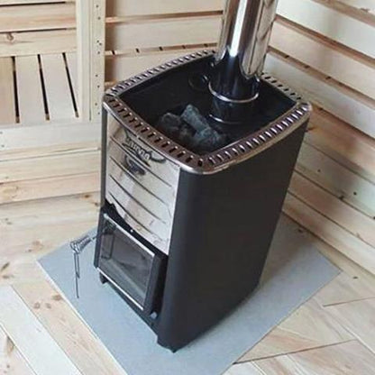 Harvia M3 Woodburner heater with full chimney set