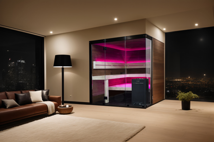 Harvia Block - Rustic Adler, 2-6 Person, Indoor Sauna