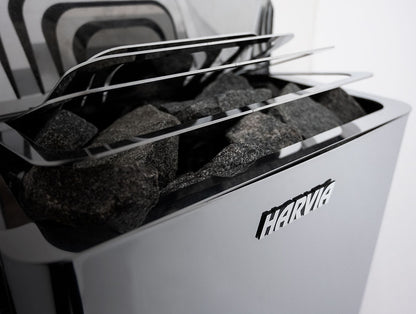 Harvia The Wall SW60 (Black) Electric Sauna Heater