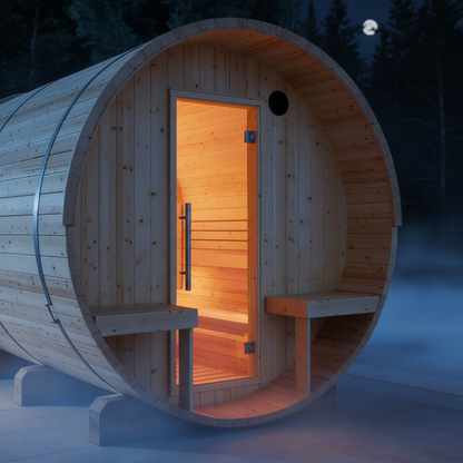 Helsinki Finnish Barrel Sauna (4-Person)