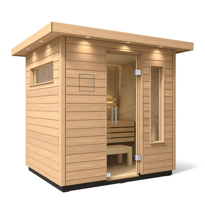 Kohler C2 (Douglas Fir) Outdoor Sauna Kit Up to 3 Persons