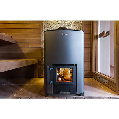 Narvi NC 16 Black Woodburning Heater
