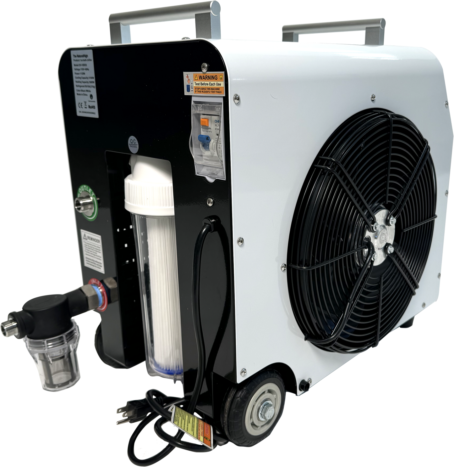 Natural High™ Premier Experience (Acrylic Tub & Chiller)