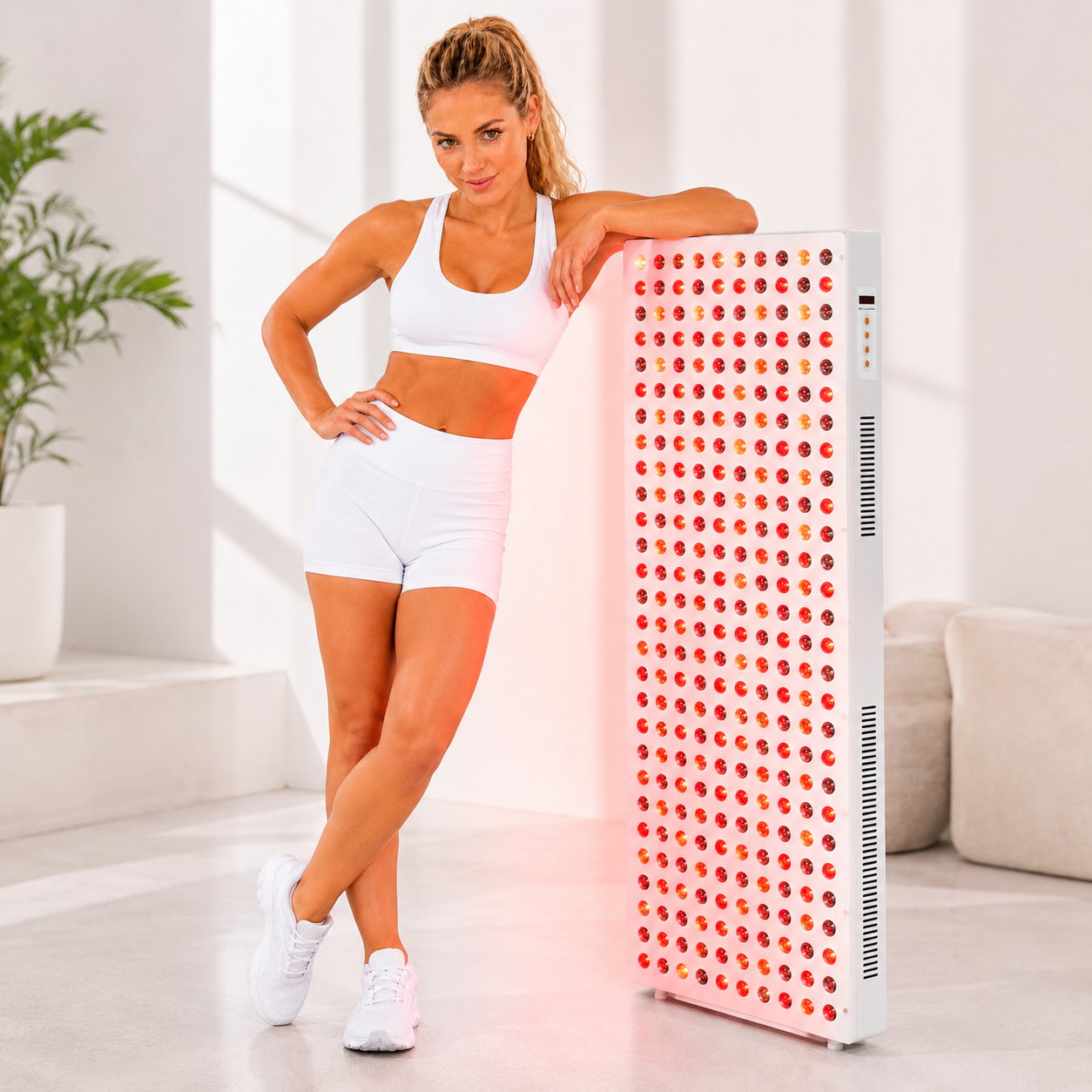 Full Body Red Light Therapy Panel – 1500W | 5 Wavelengths | 300 LEDs