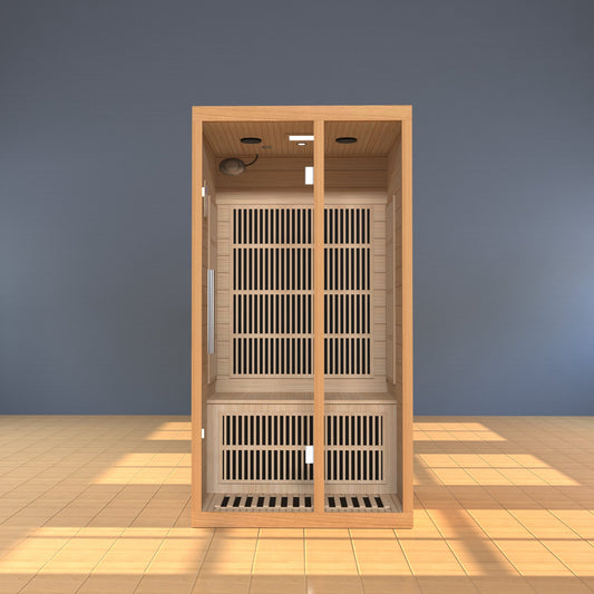 SAUNA EVOLUTION®  Indoor Sauna Room With Carbon heaters Far Infrared 13