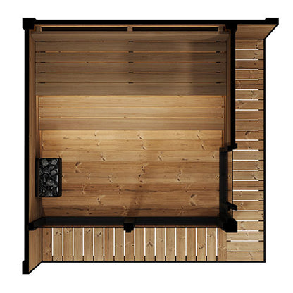 SaunaLife GL6 Outdoor Sauna Kit