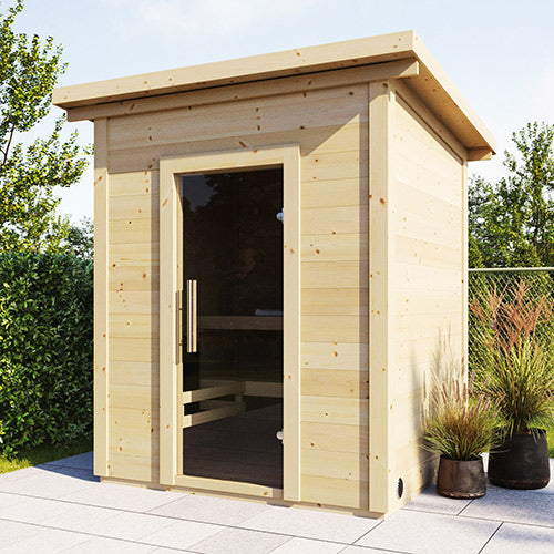SaunaLife Model G2 Outdoor Home Sauna DIY Kit
