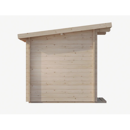 SAUNA EVOLUTION® Garden Series Outdoor Cabin Sauna Fits Up to 6 People Cabin 05