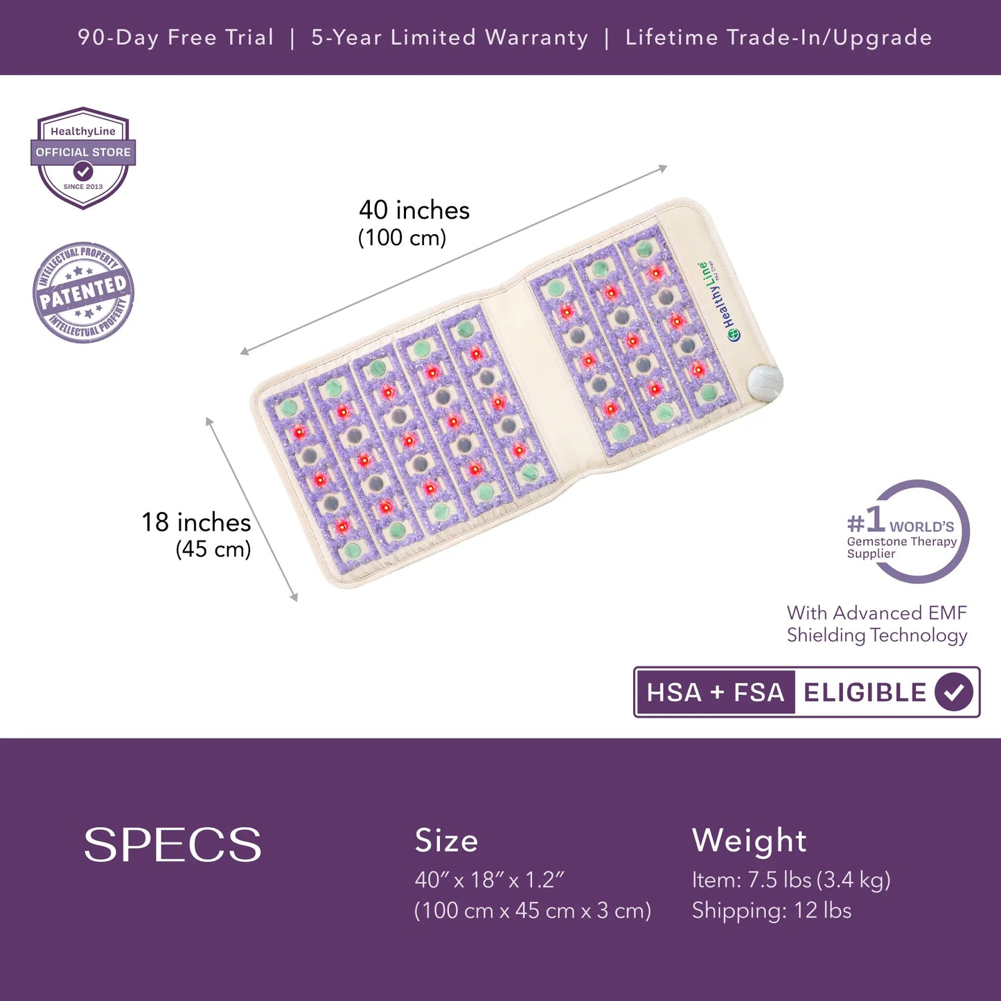 TAJ Series | PEMF Far Infrared Heating Mats