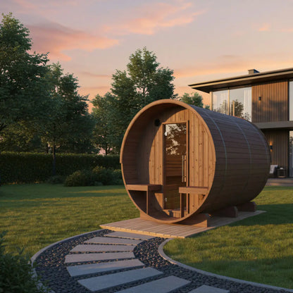 Turku Finnish Barrel Sauna (6-Person)