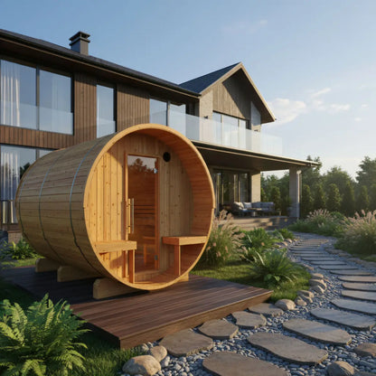 Turku Finnish Barrel Sauna (6-Person)
