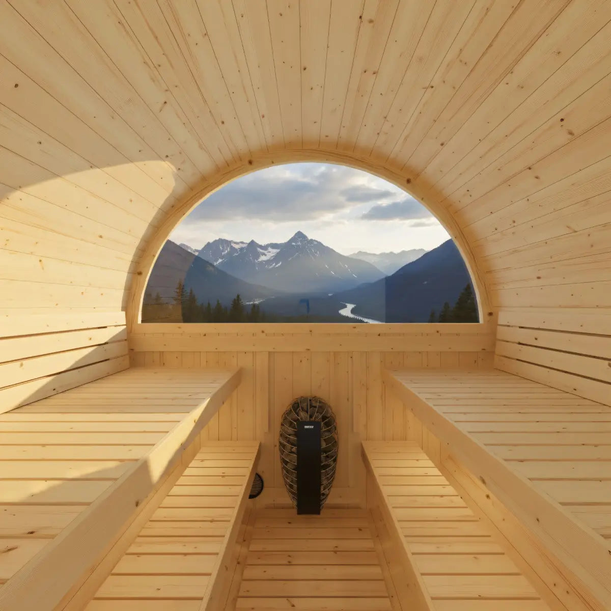 Turku Finnish Barrel Sauna (6-Person)
