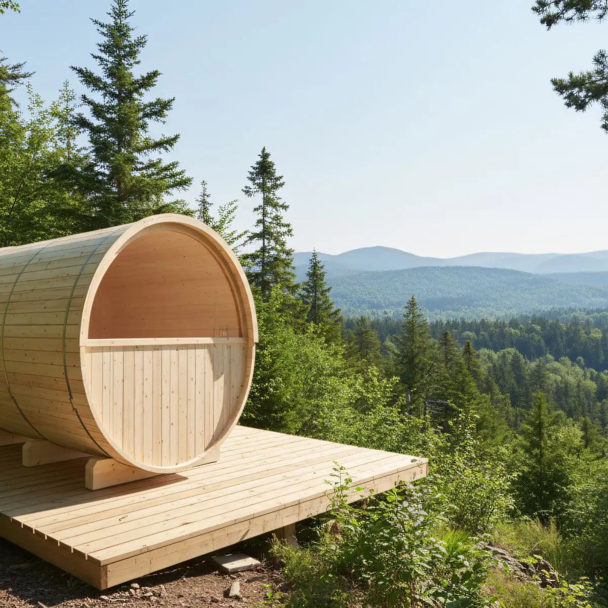 Turku Finnish Barrel Sauna (6-Person)