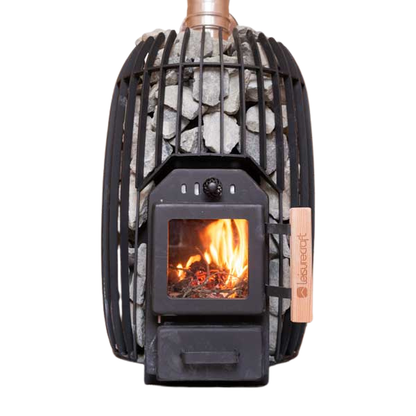 TimberGlow Sauna Heater (Chimney Setup)
