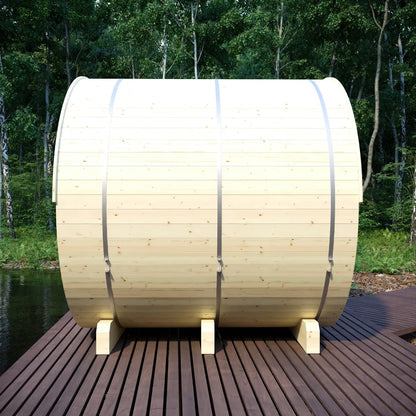 Vassa Finnish Barrel Sauna (6-Person)
