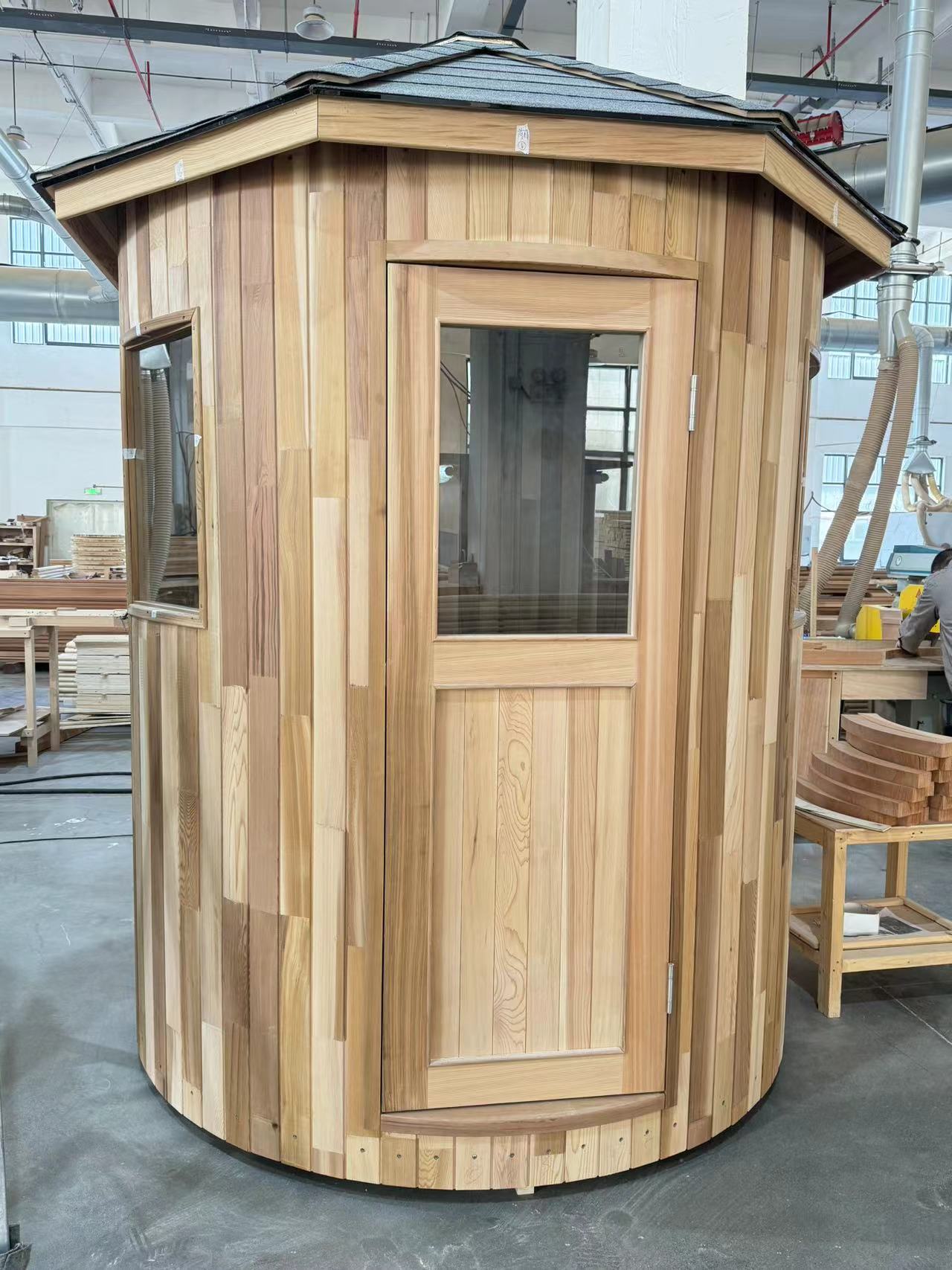 SAUNA EVOLUTION®  Garden Series Outdoor Sauna Cabin 06