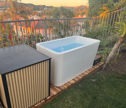 RevX Cold Plunge Tub + LUX Chiller