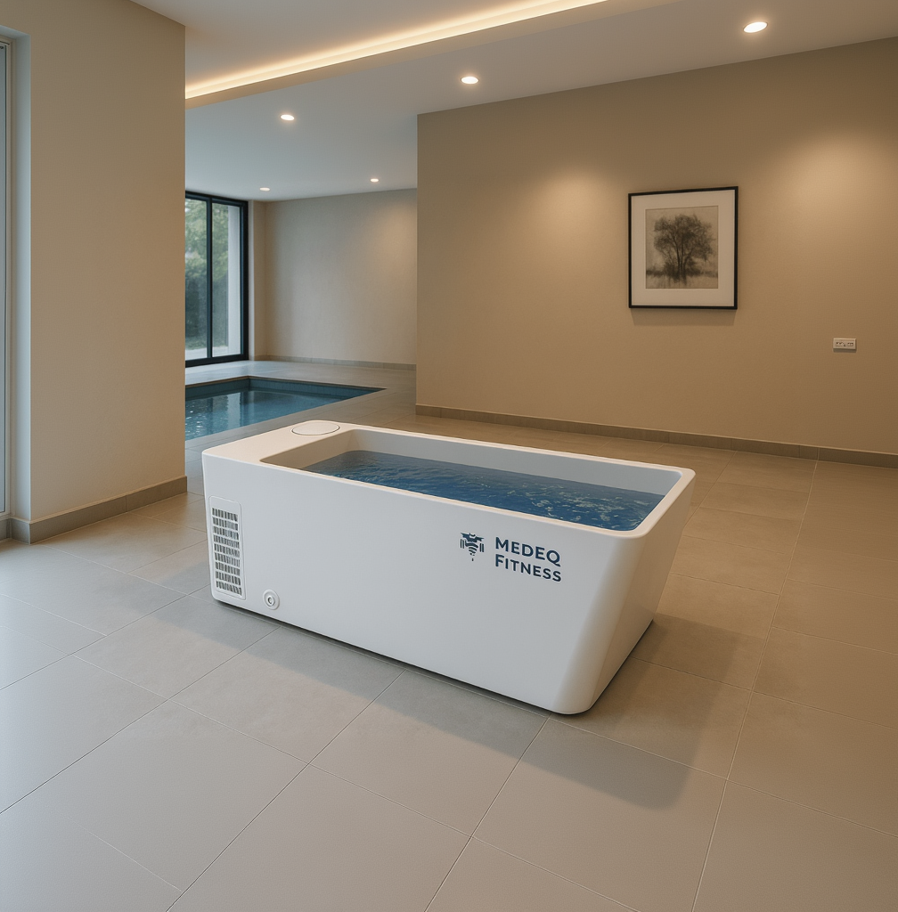 Acrylic Plunge Pool With Integrated Chiller/Heater with Massage