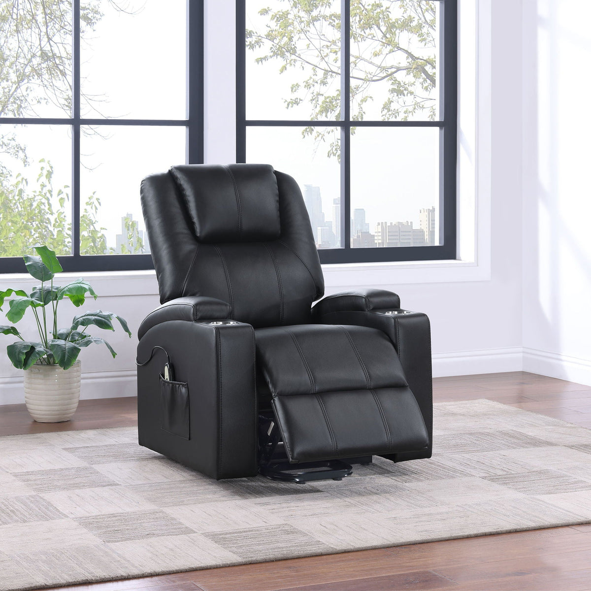 Armstrong Power Lift Massage Recliner – Espresso, photo 5