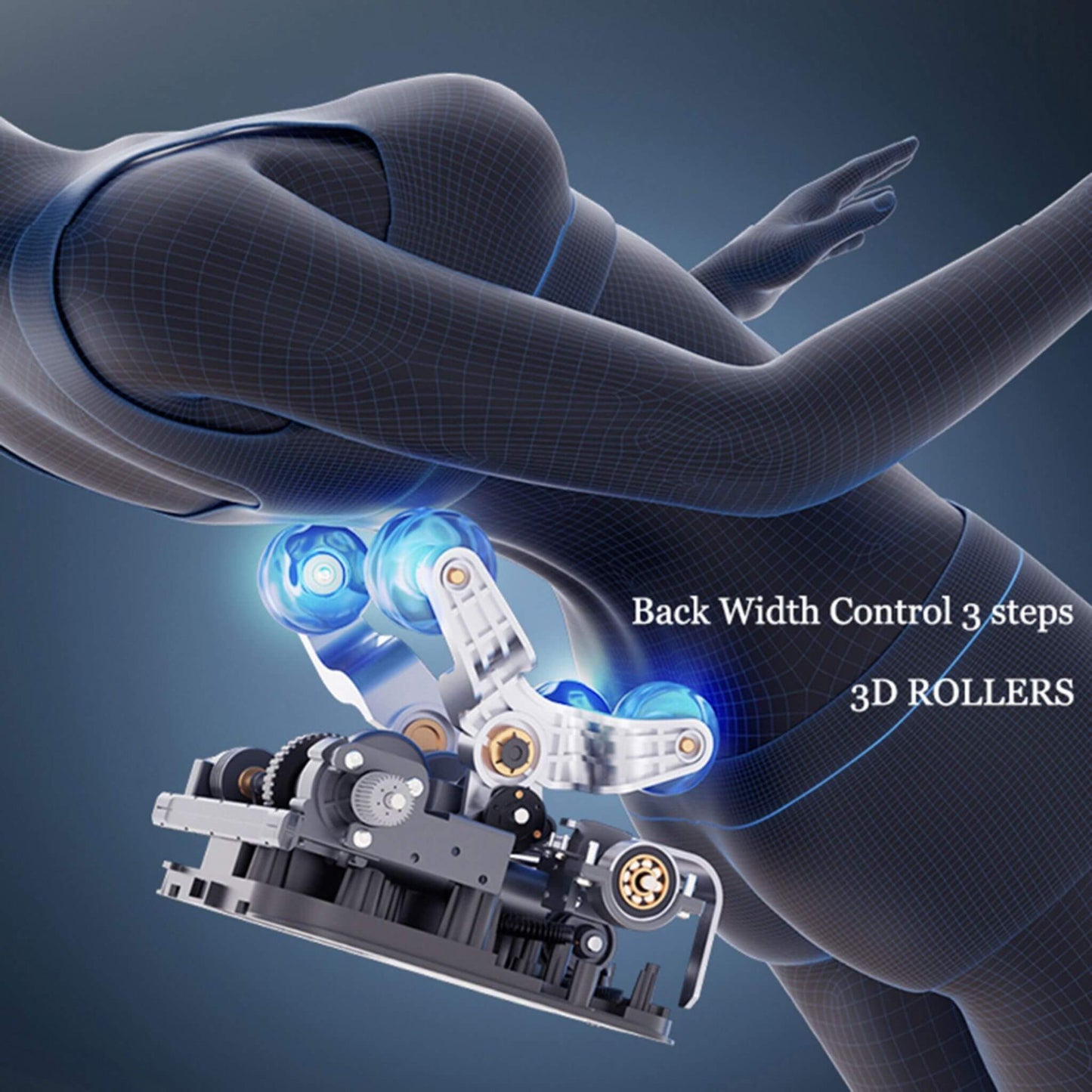 Airvana Nova Full-Body Zero Gravity Shiatsu Massage Chair With Heat And Voice Control (SAK49206)