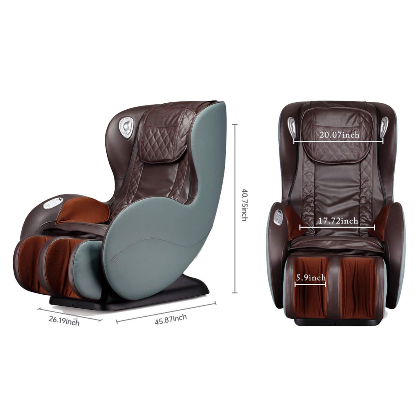 Airvana SL-Track Full Body Zero Gravity Massage Chair Recliner With Shiatsu & Bluetooth Speaker [GR8526] (SAK57394)