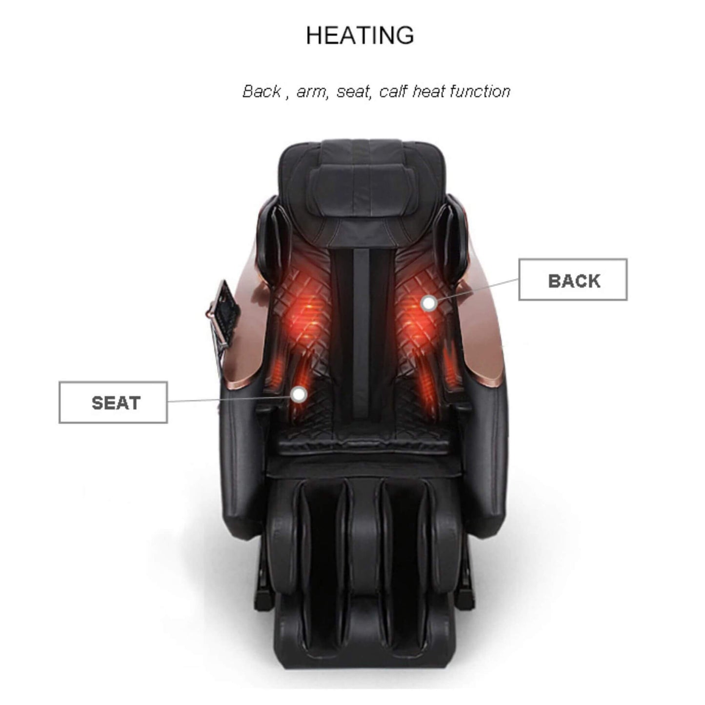 Airvana Zenith Full Body Zero Gravity Shiatsu Massage Chair With Heat And Voice Control (SAK93154)