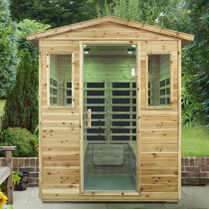 Outdoor Infrared Sauna Room for 4