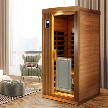 Infrared Sauna Room for 1 (Red Cedar)