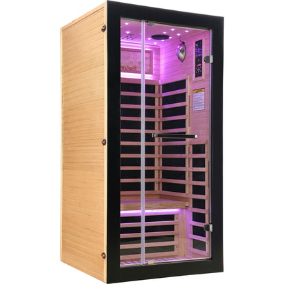 Infrared Sauna for 1 (Starry Sky Lighting)