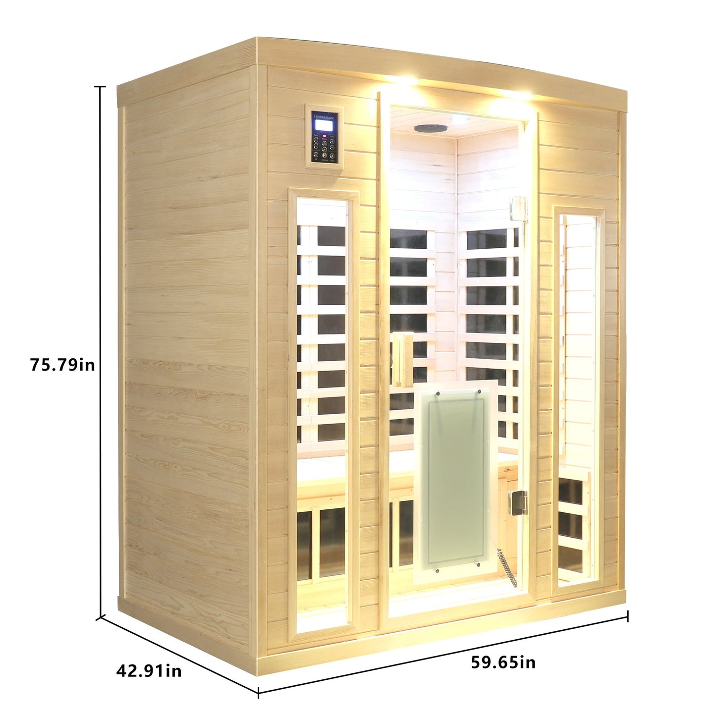 Infrared Sauna Room for 3