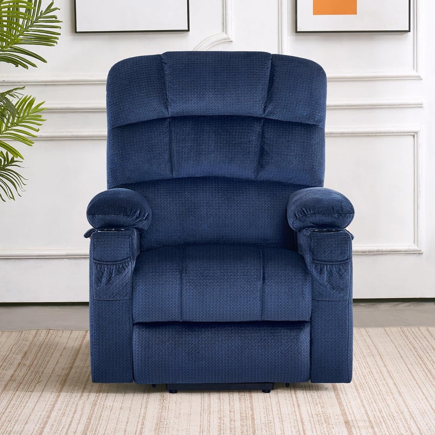 Dual Motor Power Lift Recliner Chair with Massage and Heat