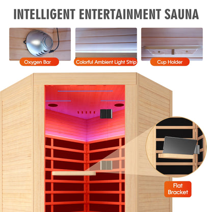 Infrared Sauna Room for 2 (Pentagon)