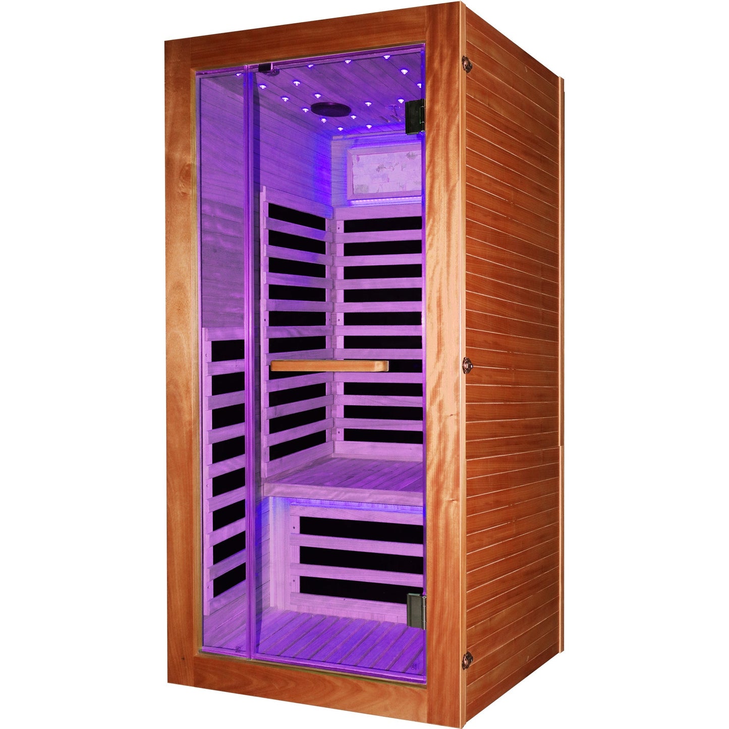 Infrared Sauna Room for 1 (American White Oak)