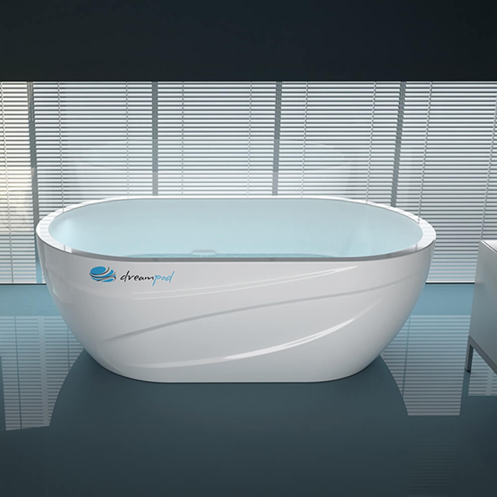 Dreampod Ice Bath With Chiller Premium Fiberglass Tank [DPIB101WPE] (SAK17942)