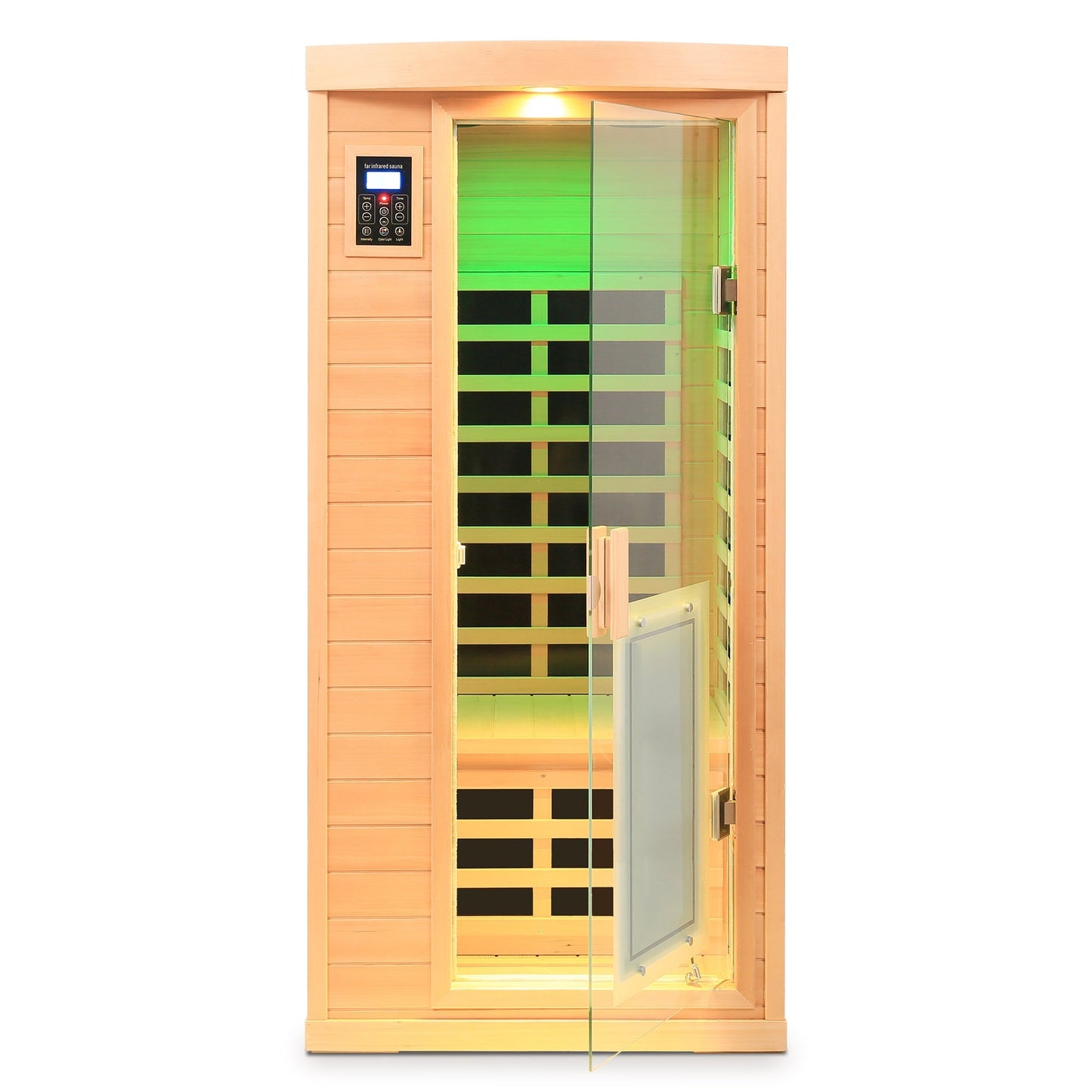 Infrared Sauna Room for 1 (Canadian Hemlock)